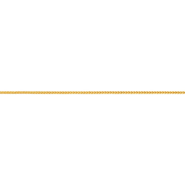 9ct Yellow Gold Wheat 45cm Chain 50 Gauge