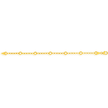 9ct Exquisite Yellow Gold Fancy Bracelet