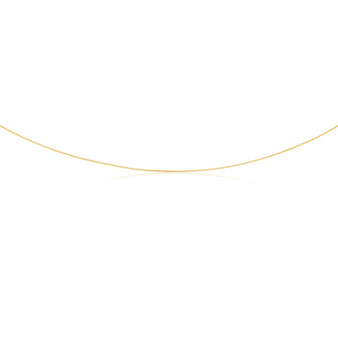 9ct Yellow Gold 45cm Snake Chain