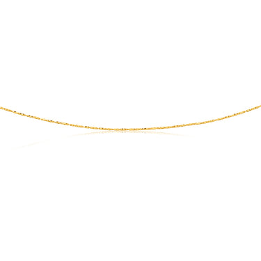 9ct Yellow Gold 50cm Chain 35 Guage 9y