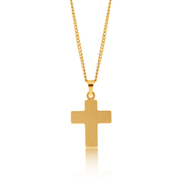 9ct Yellow Gold Cross Pendant