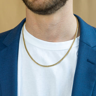 9ct Yellow Gold 50cm Curb Chain