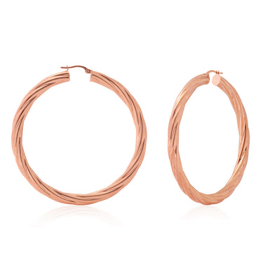Fancy 9ct Hoop Earrings
