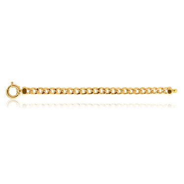 Signoretti Curb Bracelet in 9ct Gold
