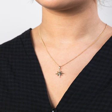 9ct Yellow Gold Star Pendant