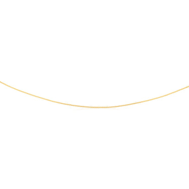 9ct Yellow Solid Gold 31 Gauge Curb 41cm Chain