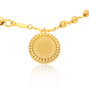 9ct Yellow Gold Islamic Rosary 19.1cm Bracelet