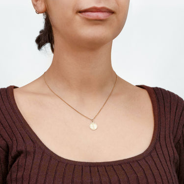 9ct Yellow Gold Zodiac Gemini Pendant