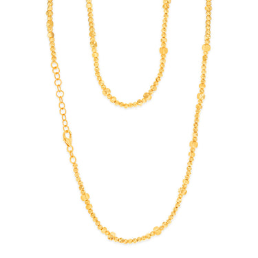 9ct Yellow Gold Fancy 45cm Chain