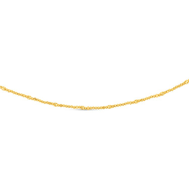9ct Yellow Gold Fancy 45cm Chain