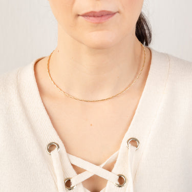 9ct Yellow Gold Omega 45cm Chain