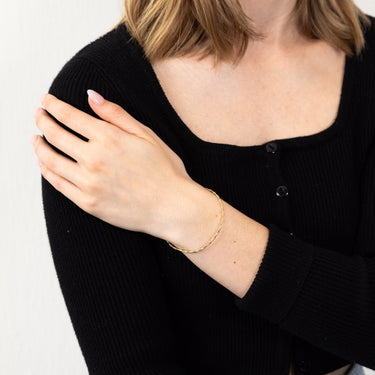 9ct Yellow Gold Omega 19cm Bracelet