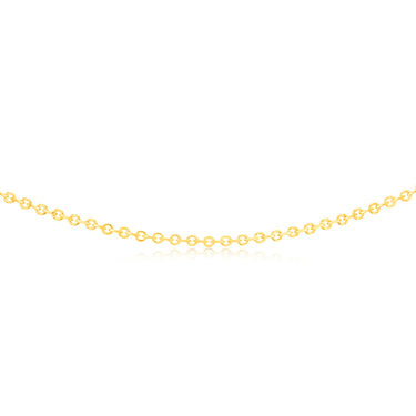9ct Yellow Gold Belcher 45cm Chain