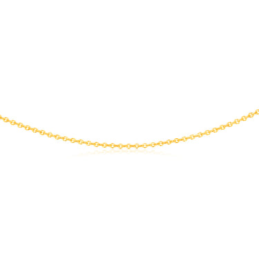 9ct Yellow Gold Belcher 45cm Chain