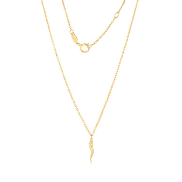 9ct Yellow Gold Horn Of Plenty 27cm Anklet