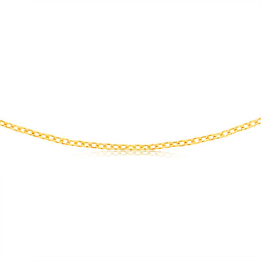 9ct Yellow Gold Belcher 60 Gauge 40cm Chain