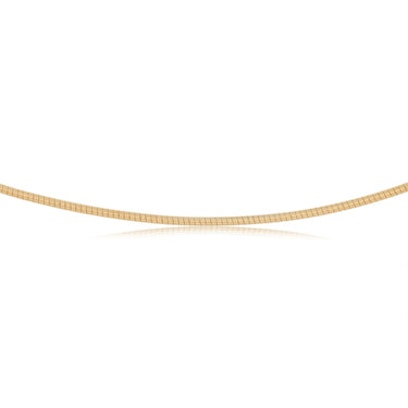 9ct Yellow Gold 45cm Omega Chain