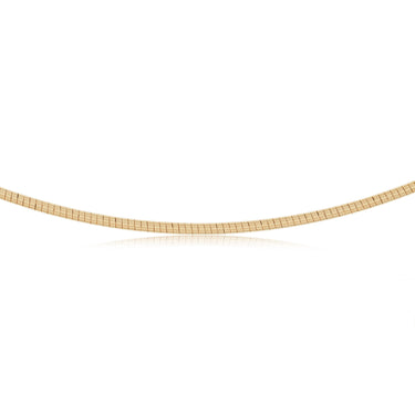 9ct Yellow Gold 45cm Omega Chain