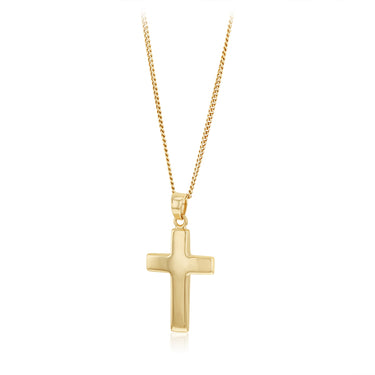 Classic Cross Pendant in 9ct Yellow Gold