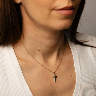 Classic Cross Pendant in 9ct Yellow Gold