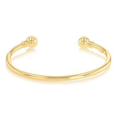 9ct Yellow Gold Torque Baby Bangle