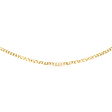 Curb 60cm Chain in 9ct Yellow Gold