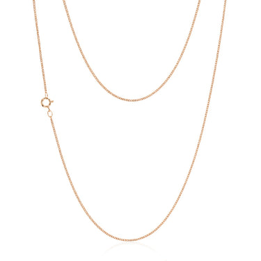 9ct Yellow Gold 22 Gauge Curb 41cm Chain
