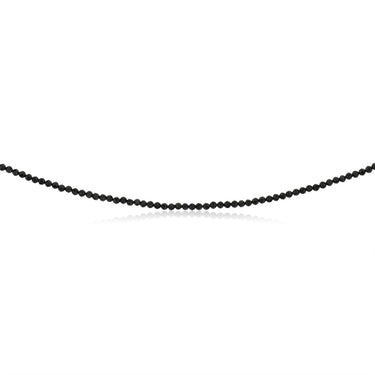 Black Spinel Pear Shaped in Sterling Silver