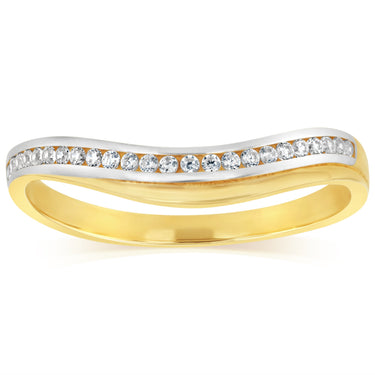 Zirconia Ring in 9ct Yellow Gold