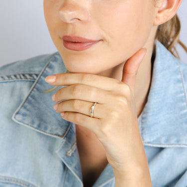 Zirconia Ring in 9ct Yellow Gold