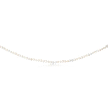 Potato Shape Necklace 50cm Necklace in Sterling Silver