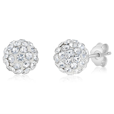 Freshwater Pearl Earrings Set in Sterling Silver