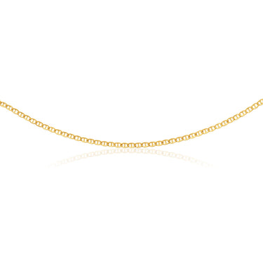 9ct Dazzling Yellow Gold Silver Filled Anchor Chain