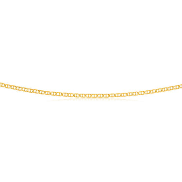 9ct Superb Yellow Gold Silver Filled Anchor Chain