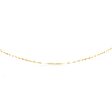 9ct Yellow Gold Filled 55cm Anchor Chain