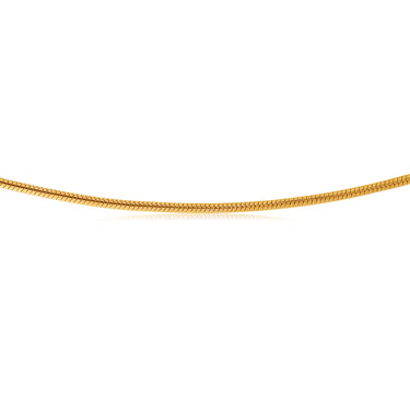 9ct Silverfilled Snake 45cm 50Gauge Chain