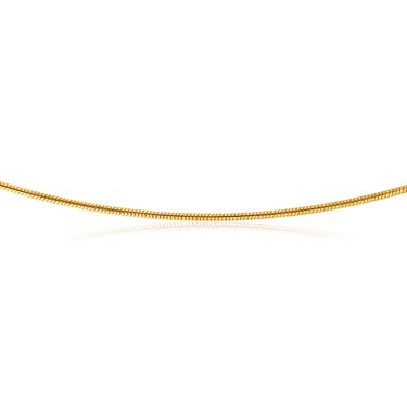 9ct Silverfilled Snake 50cm 50Gauge Chain