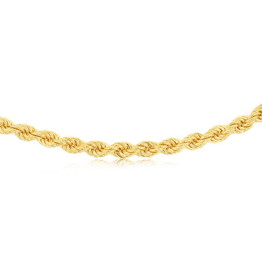 9ct Yellow Gold Silverfilled 200 Gauge 60cm Chain