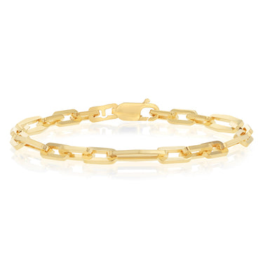 9ct Silverfilled Textured Fancy Bracelet