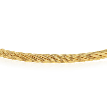 9ct White Gold Silverfilled Rope Bracelet