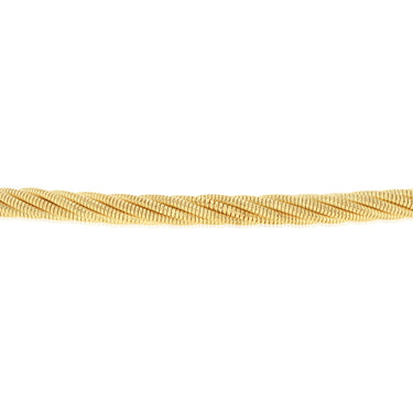 9ct Yellow Gold Silverfilled Rope Chain Necklace