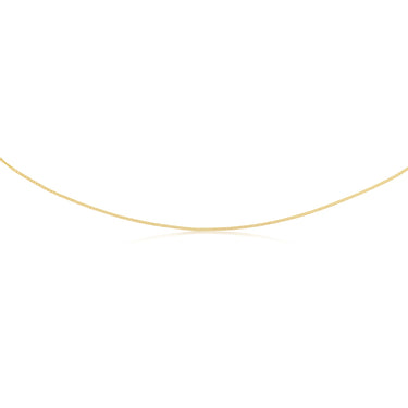 9ct Yellow Gold Copper Filled 55cm Curb Chain