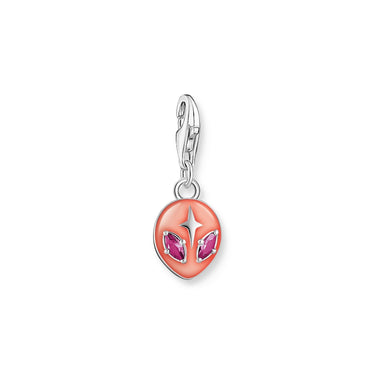 THOMAS SABO Red Alien Charm Pendant