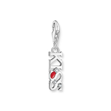 THOMAS SABO Charm Pendant Kiss Silver