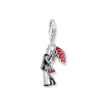 THOMAS SABO Charm Pendant Kissing Couple Silver