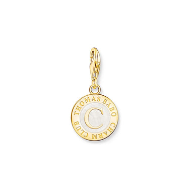 THOMAS SABO White & Gold Charmista Coin