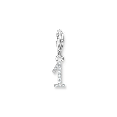 THOMAS SABO Charm Pendant Number "1" Silver