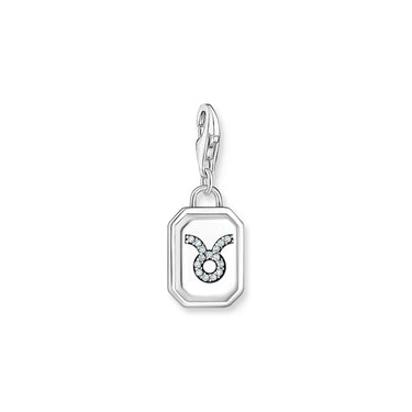 THOMAS SABO Charm Pendant Taurus Zodiac Sign Silver