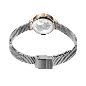 Bering Classic Gift Set 22mm Stainless Steel Strap with Matching Bracelet Watch
