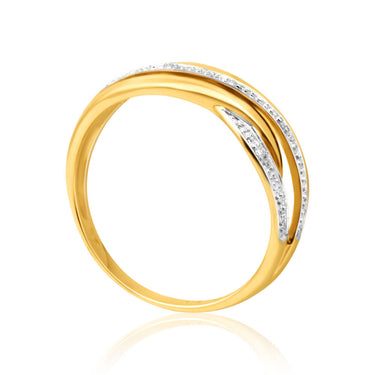9ct Yellow Gold "Darla" Diamond Ring